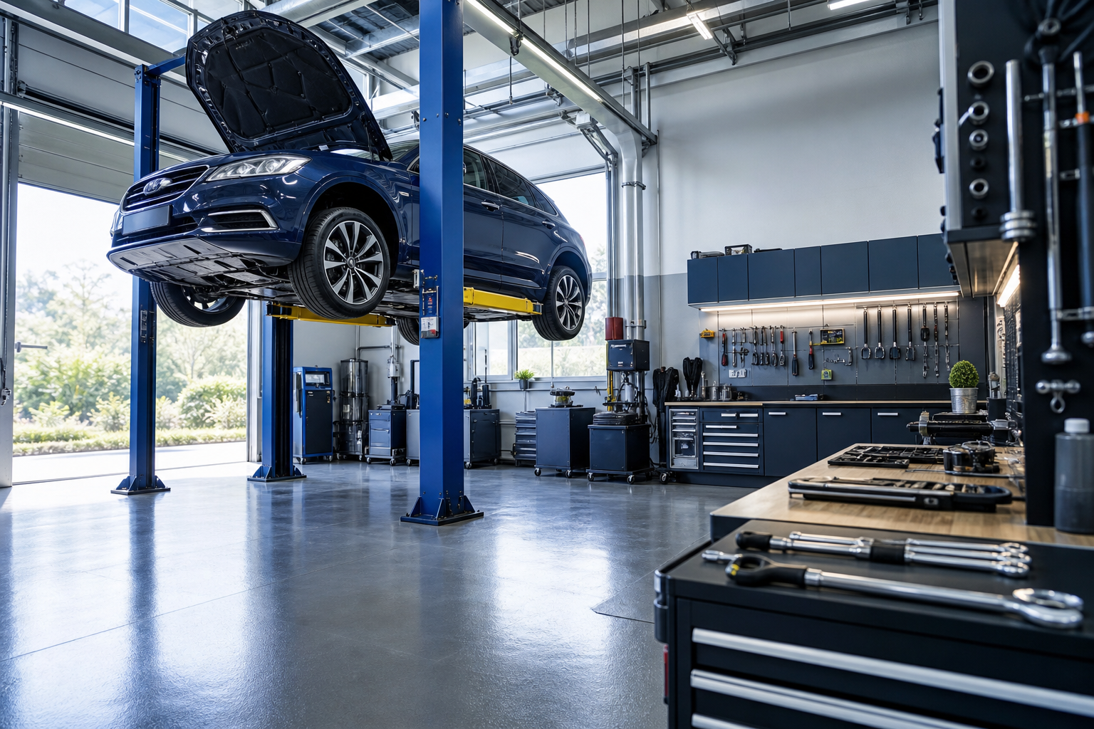 Démo garage et réparation